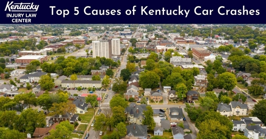 Kentucky town from overhead
