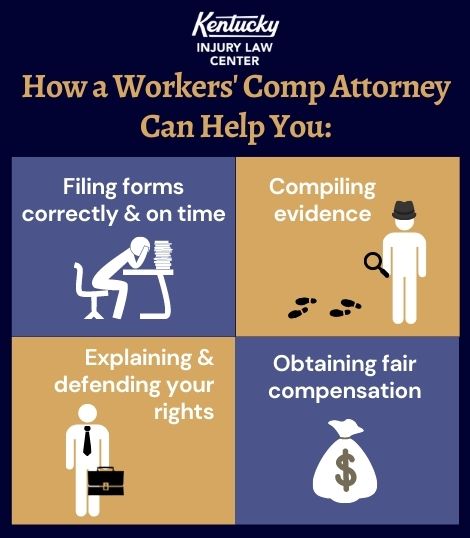 how a workers comp attorney can help you infographic